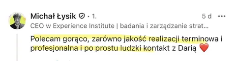 Opinia klientki 7