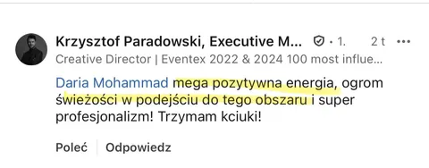 Opinia klientki 12